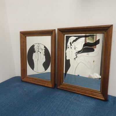 LOT 256. HOME DECOR MIRRORS