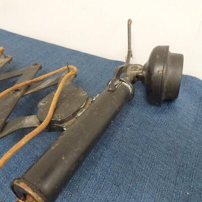 LOT 258. ANTIQUE PHONE PARTS
