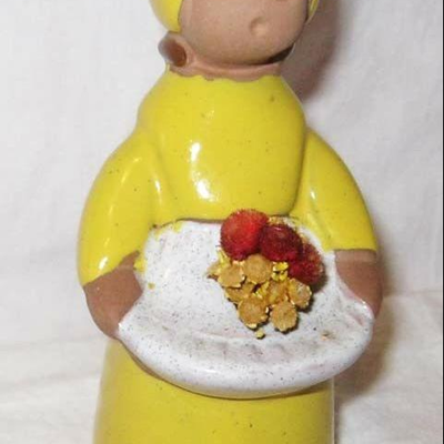MS Swedish Girl Figurine 5" JIE Gantata Sweden Scandinavian