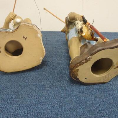 LOT 277. MUD MEN FIGURINES