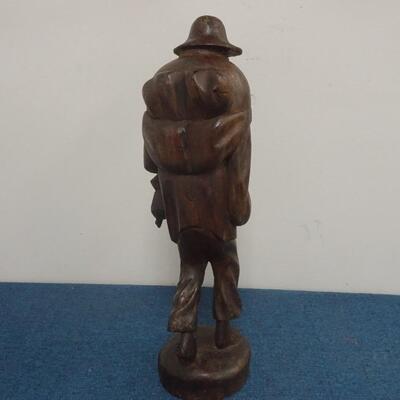 LOT 279. WOOD CARVING