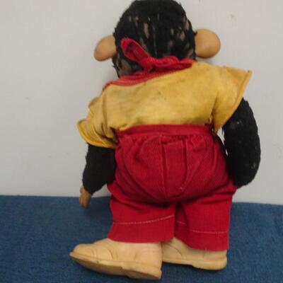 LOT 295. VINTAGE ZIP THE MONKEY DOLL