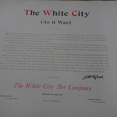 LOT 301. THE WHITE CITY EDUCATIONAL FINE ART SERIES