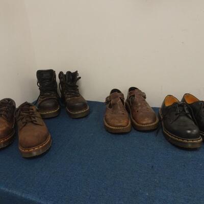 LOT 303. FOUR PAIR OF DOC MARTIN LADIES SHOES
