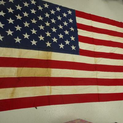 LOT 306. COTTON AMERICAN FLAG