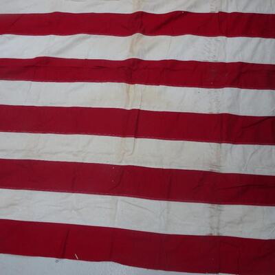 LOT 306. COTTON AMERICAN FLAG