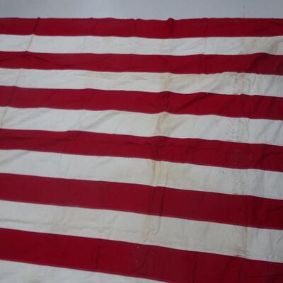 LOT 306. COTTON AMERICAN FLAG