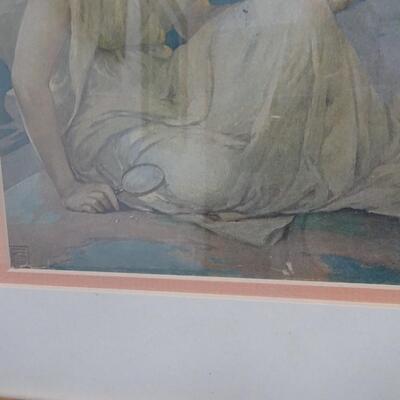 LOT 311. HOME DECOR FRAMED ART