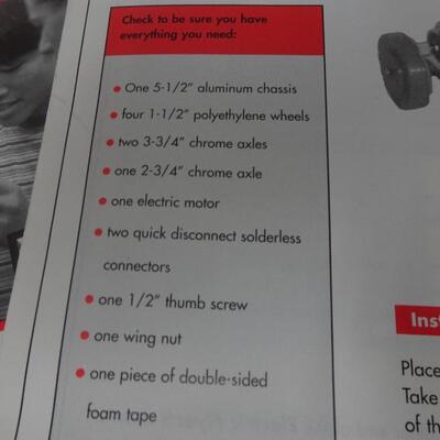 LOT 315. ELECTRIC VEHICLE CLASSROOM KIT