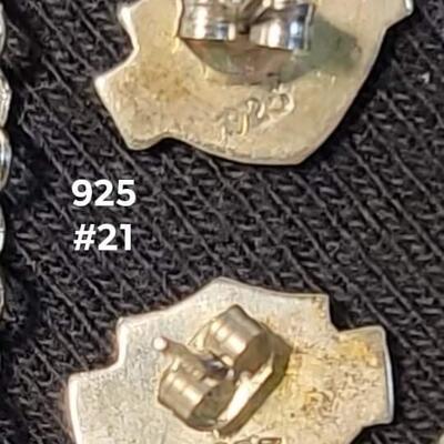 6 piece Set HD sterling silver