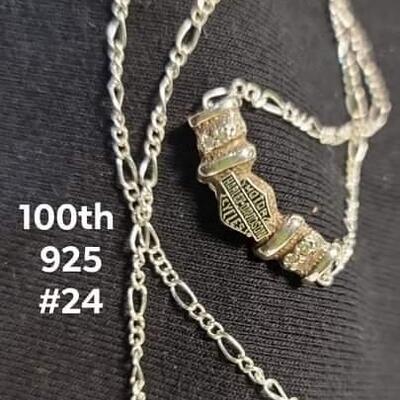 925 SS Necklace 100th ANV