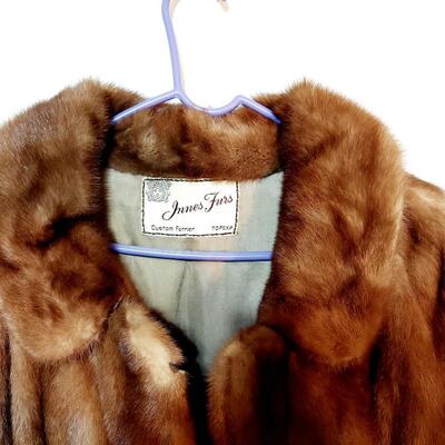 VINTAGE FUR COAT - MADE IN TOPEKA - INNES FURS