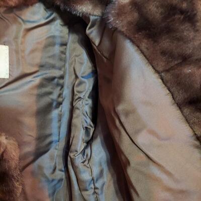REAL FUR "MINK?" EVANS STOLE - JACKET