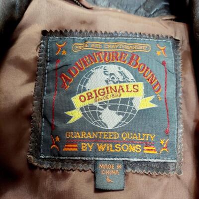 WILSON LEATHER BOMBER STYLE JACKET