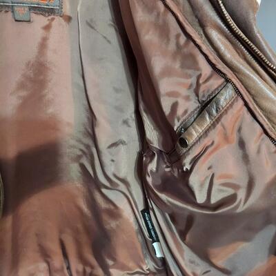 WILSON LEATHER BOMBER STYLE JACKET