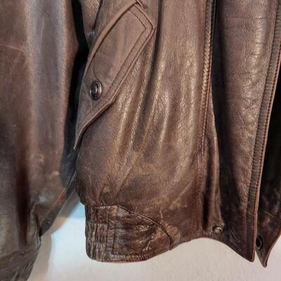 WILSON LEATHER BOMBER STYLE JACKET