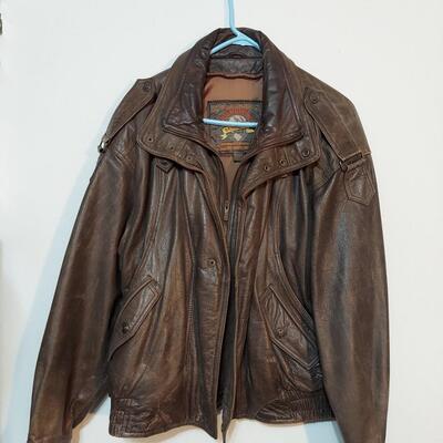 WILSON LEATHER BOMBER STYLE JACKET