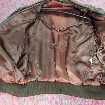 ZERO MENS LEATHER JACKET SIZE 42