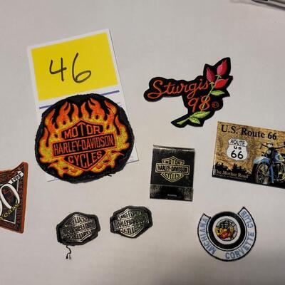 Misc lot of HD & Vette collectibles