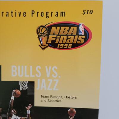 1998 NBA Finals commerative Program