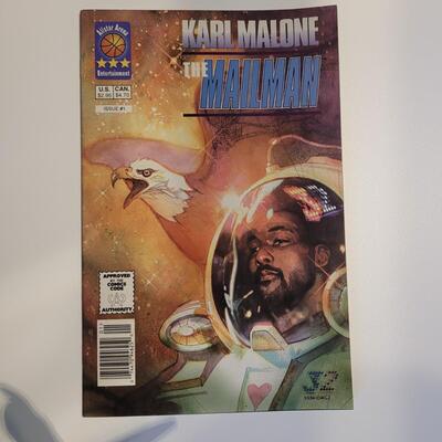 AllStar Arena issue #1 Karl Malone Comic Book
