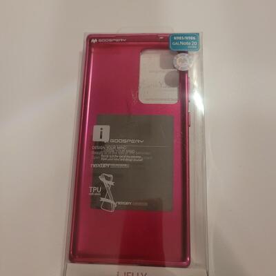 Pink phone case