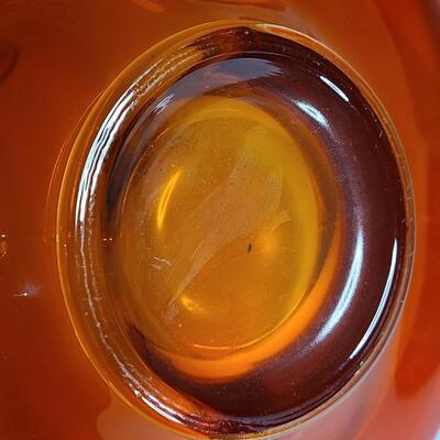 Lot 82: MCM/Vintage Orange Glass Vase and More