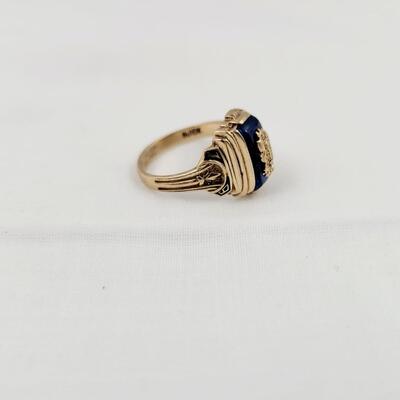 10K CLASS RING 1952 WOMENS