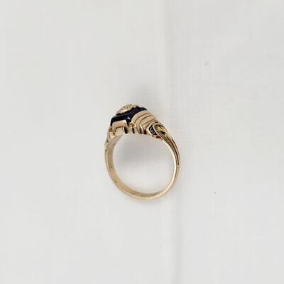 10K CLASS RING 1952 WOMENS