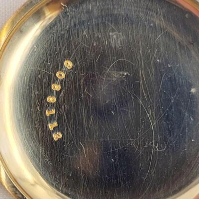 14K GOLD FILLED PRE 1920S HAMPDEN 3/0 DIADEM GRADE MOVEMENT POCKET WATCH