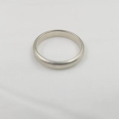 14K PLATINUM ART CARVED GOLD RING
