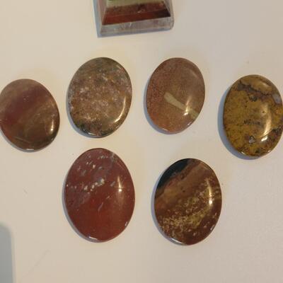 Chakra Pyramid and Worry Stones