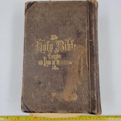 1869 HITCHCOCKS NEW & COMPLETE ANALYSIS OF THE HOLY BIBLE