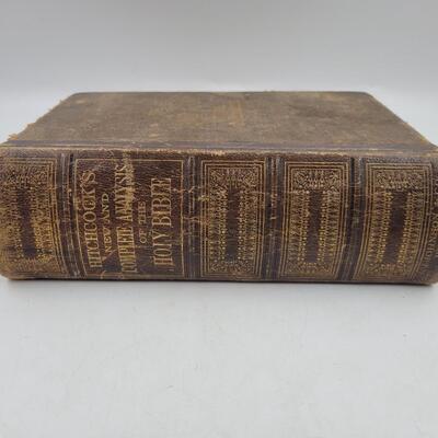1869 HITCHCOCKS NEW & COMPLETE ANALYSIS OF THE HOLY BIBLE