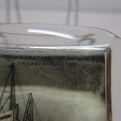 Chicago World's Fair Paperweight - Souvenir