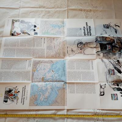 COLD REGION  NATIONAL GEOGRAPHIC MAPS