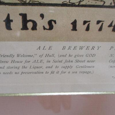 Robert Smith Ale Brewing Co. Ad (1909) Litho