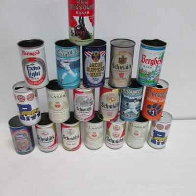 Collection Of Soda/Beer Cans 