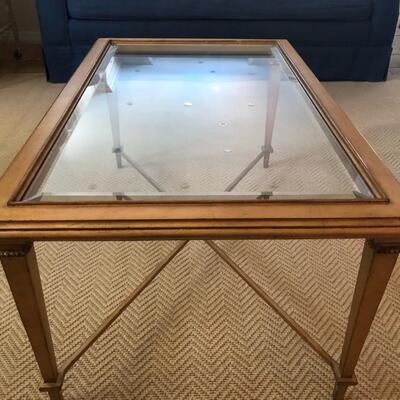 Gold Leaf Coffee Table