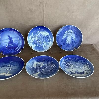 Lot 10. Collection of Six Danish Plates