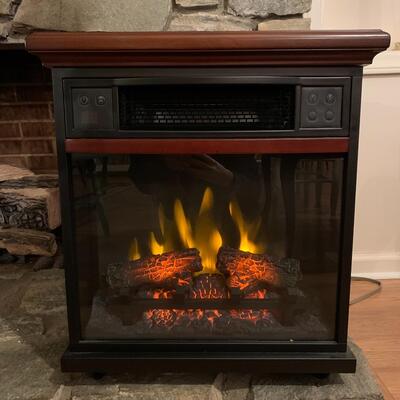 Twin Star Infrared Heater/Electric Fireplace Model 20IF100GRA-C202 (LR-HS)  | EstateSales.org
