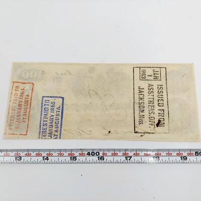 CONFEDERATE MONEY  - $100 - RICHMOND VA