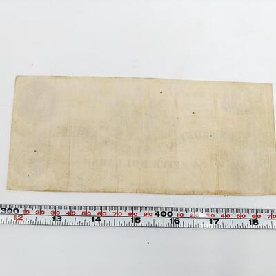 CONFEDERATE MONEY  - $5 - RICHMOND VA - 1861