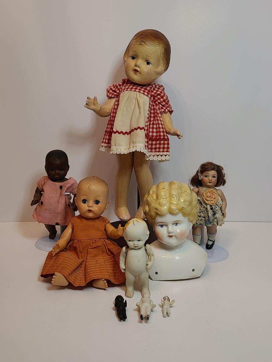 Bisque Dolls for Sale at Online Auction