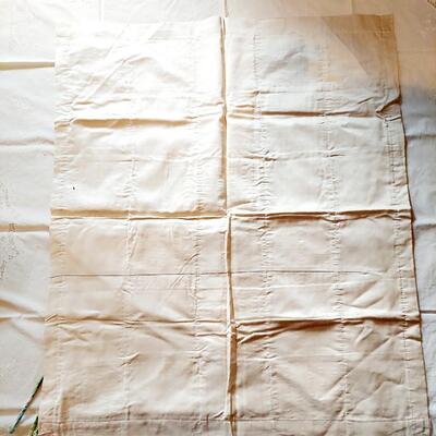 MACHINE STITCHED SMALL QUILT