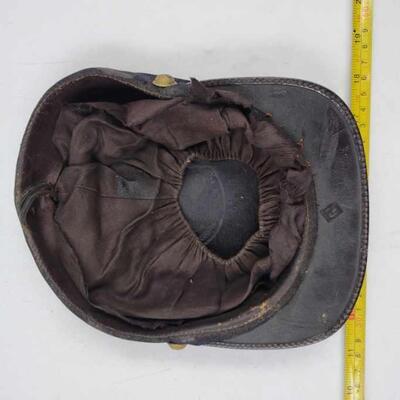 POST 1865 - POST CIVIL WAR ARMY ENLISTMENT MANS HAT