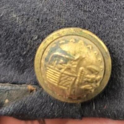 POST 1865 - POST CIVIL WAR ARMY ENLISTMENT MANS HAT