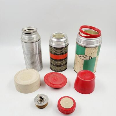 VINTAGE THERMOS PARTS & PIECES BUNDLE