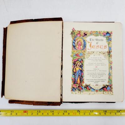 1940S THE WORDS OF JESUS BOOK