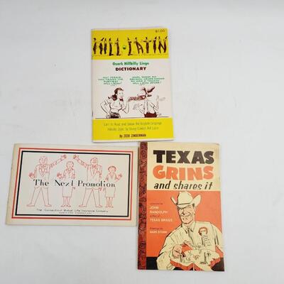 VINTAGE CARTOON JOKE BOOKS